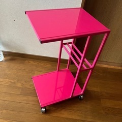 台　サイドテーブル　物置