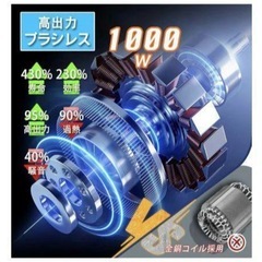 値下げ‼️新品未使用品❣️チェーンソー 充電式 8インチ【バッテリーなし】切断径15-20cm 軽量の画像
