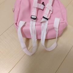 ハート女の子リュック　ピンク　訳ありの画像
