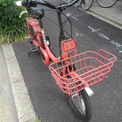 中古電動自転車３６０２　ブリヂストン　２０１６年モデル　ビッケ２e　BK0C26　8.7Ah   充電器付  キー1本付＊チャイルドシートはビッケ専用しか装着できませんの画像