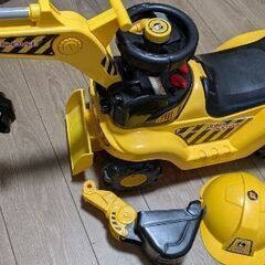足けり乗用玩具 キングショベルの画像
