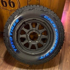 ジムニー用★オープンカントリーRT★185/85R16★新品タイヤホイールセットの画像