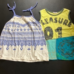 140サイズ　Tシャツ.キャミソールセットの画像