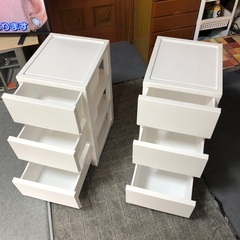 衣類収納　3段引出チェスト　衣装ケースの画像