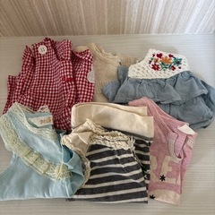 女の子80センチ　夏物　11点セットの画像
