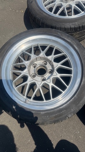 希少BBS  17インチホイール 前8J/後9J