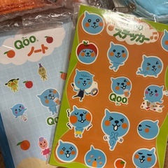 当選品　Qoo 缶入りエコバッグ　文具などの画像