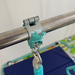 オンライン決済【前橋市直接引き取り限定】子ども　屋内　鉄棒　ブランコ　吊り輪　3way 体幹　キッズジムの画像