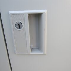 ４人用ロッカー　鍵あり　ニューグレー　プラス製　JN-41KD　900ｘ515ｘ1790の画像