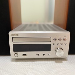 DENON CDチューナーアンプ＋スピーカーの画像