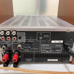 DENON CDチューナーアンプ＋スピーカーの画像