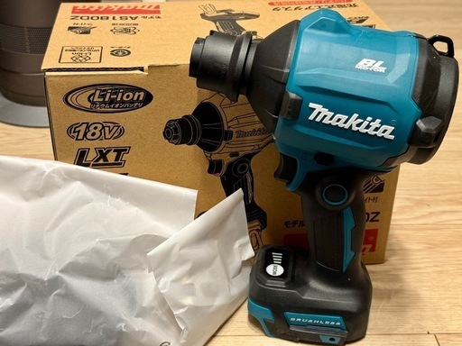 【美品・ほぼ新品】マキタエアダスター　未使用パーツ多数 AS 180DZ