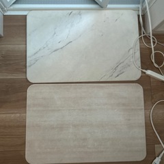 珪藻土バスマット 2枚セットの画像