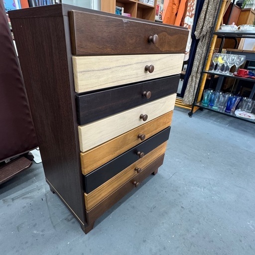 USED チェスト 8段