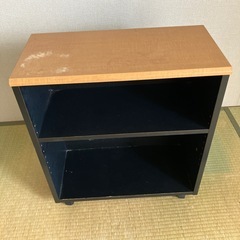 木製の棚　キャスター　棚　