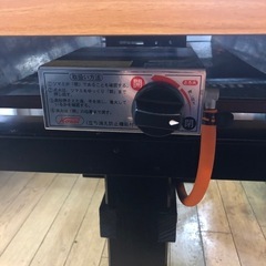お好み焼き鉄板テーブル　店舗用　業務用　LPガス　蓋付きの画像