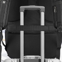 【新品未使用品】リュック　黒①の画像
