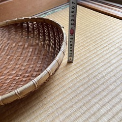 竹ざる　調理器具　35センチの画像