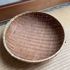 竹ざる　調理器具　35センチの画像