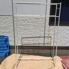 JM19985S)★大特価★ランドリーラック 幅：約59～90cm 高さ：約50cm 奥行：約29cm 中古品【取りに来られる方限定】の画像