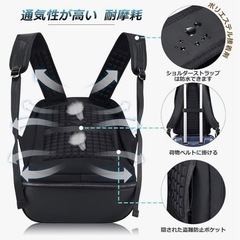 【新品未使用品】リュック② 黒の画像