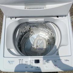 USED【YAMADA 】全自動洗濯機　2021年製品　7.0kgの画像