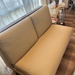 2人掛けソファ（ニトリLD1N シールド MBRBE）出ます｜状...