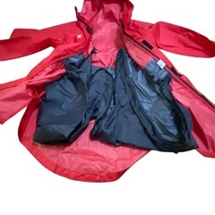 【新品・未使用品　定価9800円の品】AmEasing Rain suit レインコート　上下　③の画像