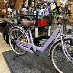 【新車】驚くほどまたぎ易い24インチママチャリ！試乗・取り寄せ可能🉑の画像