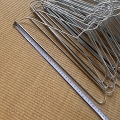 無印良品　アルミ洗濯ハンガー　幅約42cm　25本セットの画像