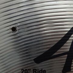 PAISTE 402 Rideシンバル　20インチ（穴あき）の画像