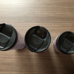 used スターバックス タンブラー プラスチック ボトル セットの画像