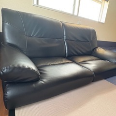 再々値下げ！ラスト2人掛けのみ！ローソファ　の画像