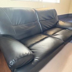 再々値下げ！ラスト2人掛けのみ！ローソファ　の画像