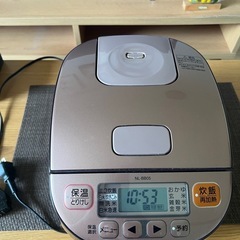 ZOJIRUSHI　炊飯器　決まりました