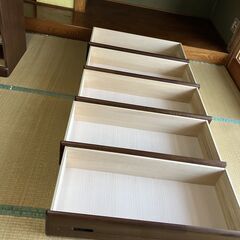 [美品] タンス ケース内4面桐？ 縦×横×奥行 140cm×90cm×45cmの画像