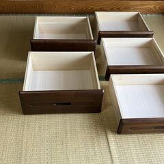 [美品] タンス ケース内4面桐？ 縦×横×奥行 140cm×90cm×45cmの画像