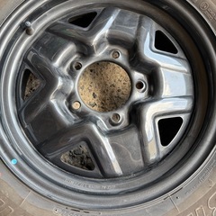 【
4本セット】スズキ ジムニー JB64W 純正 スチール 鉄ホイール 鉄チン 中古品 16インチ 5.5J インセットの画像
