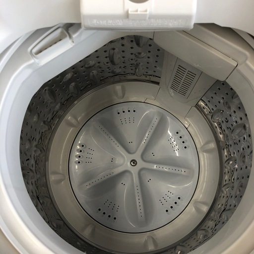 安心の6ヶ月保証付。【YAMADA 全自動洗濯機　YWM-T50G1 5.0kg 2019年製】取りに来れる方限定