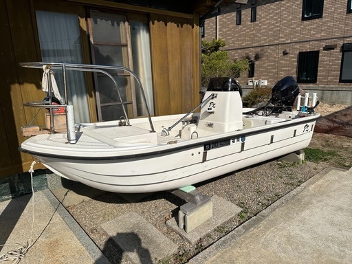 ホープボート5人乗りトウハツ4スト20馬力