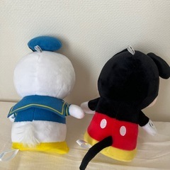ディズニー ミッキー ドナルド ぬいぐるみの画像