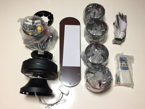 【リサイクルストアスターズ吉野店】おしゃれな天井照明‼ シーリングファン プライウッドシェード ７s‐26