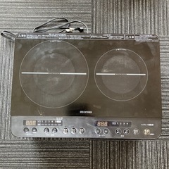 　2口IHコンロ 2021年製 IHコンロ コンロ IHヒーター...