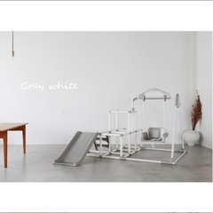 おりたたみわんぱくスライダージム ブランコ付きDX の画像