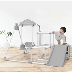 おりたたみわんぱくスライダージム ブランコ付きDX の画像