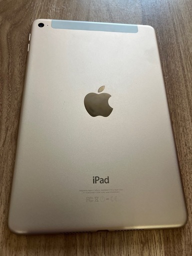 【商談中】iPad mini4 16GB SIMロック解除済み、初期化済み