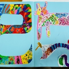 夏休み絵画講習　受付スタートの画像