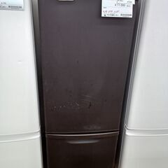 ★ジモティ割あり★ Panasonic 冷蔵庫 168L 18年製 動作確認／クリーニング済み TJ8452 ☆ジモティ割あり☆ Panasonic 冷蔵庫 168L 18年製 動作確認