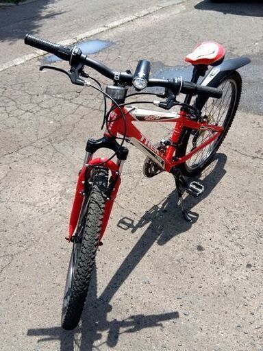 TREK 24インチ マウンテンバイク 子供用自転車 MT220 レッド/赤 キッズ自転車 3×7変速 鍵無し トレック 自転車 札幌市 中央区 南12条