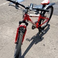 TREK 24インチ マウンテンバイク 子供用自転車 MT220 レッド/赤 キッズ